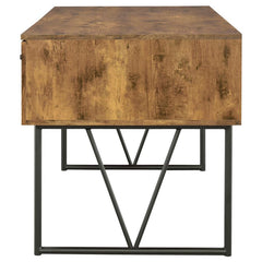 Analiese Brown Writing Desk - furniture place usa