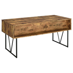 Analiese Brown Writing Desk - furniture place usa