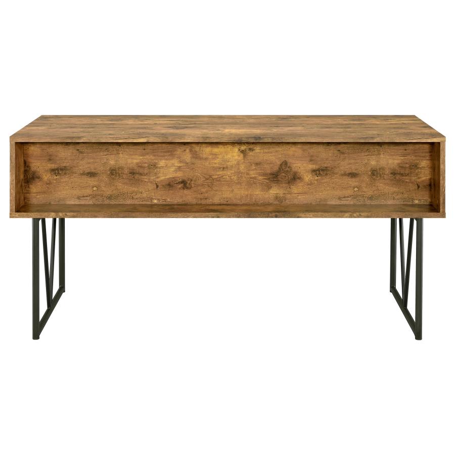 Analiese Brown Writing Desk - furniture place usa