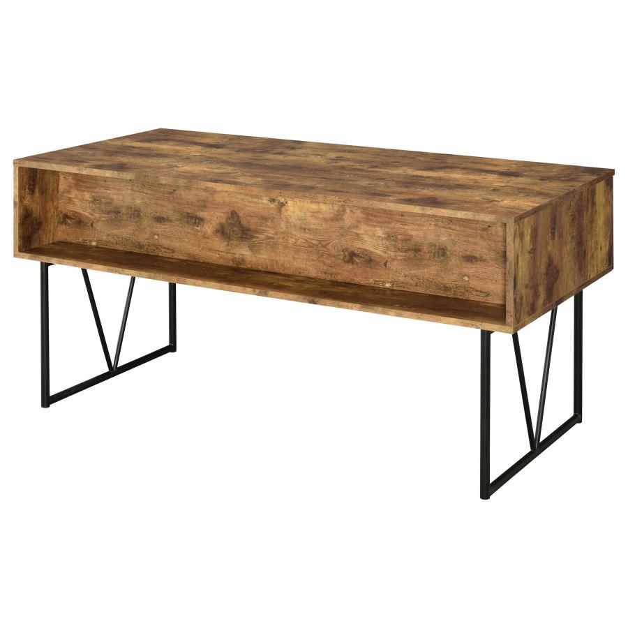 Analiese Brown Writing Desk - furniture place usa