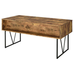 Analiese Brown Writing Desk - furniture place usa