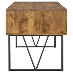 Analiese Brown Writing Desk - furniture place usa