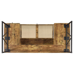 Analiese Brown Writing Desk - furniture place usa