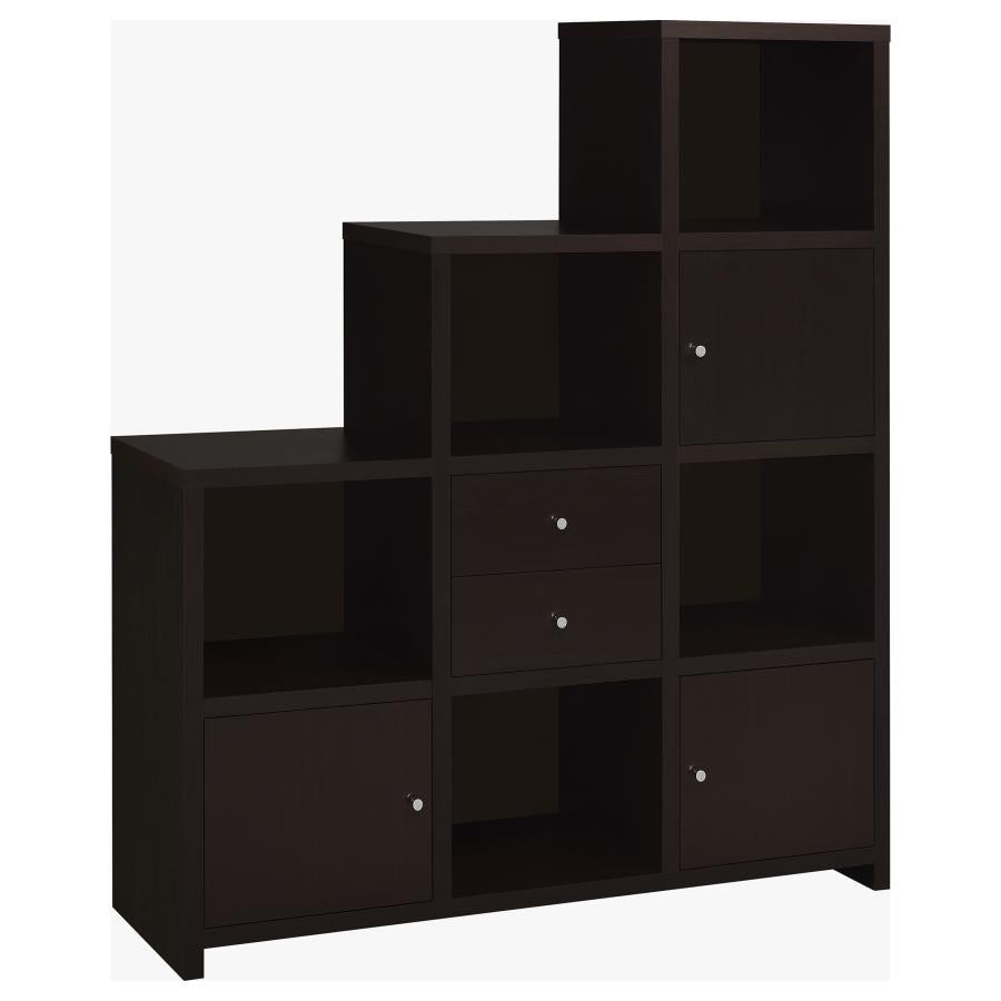 Spencer Brown Bookcase - furniture place usa