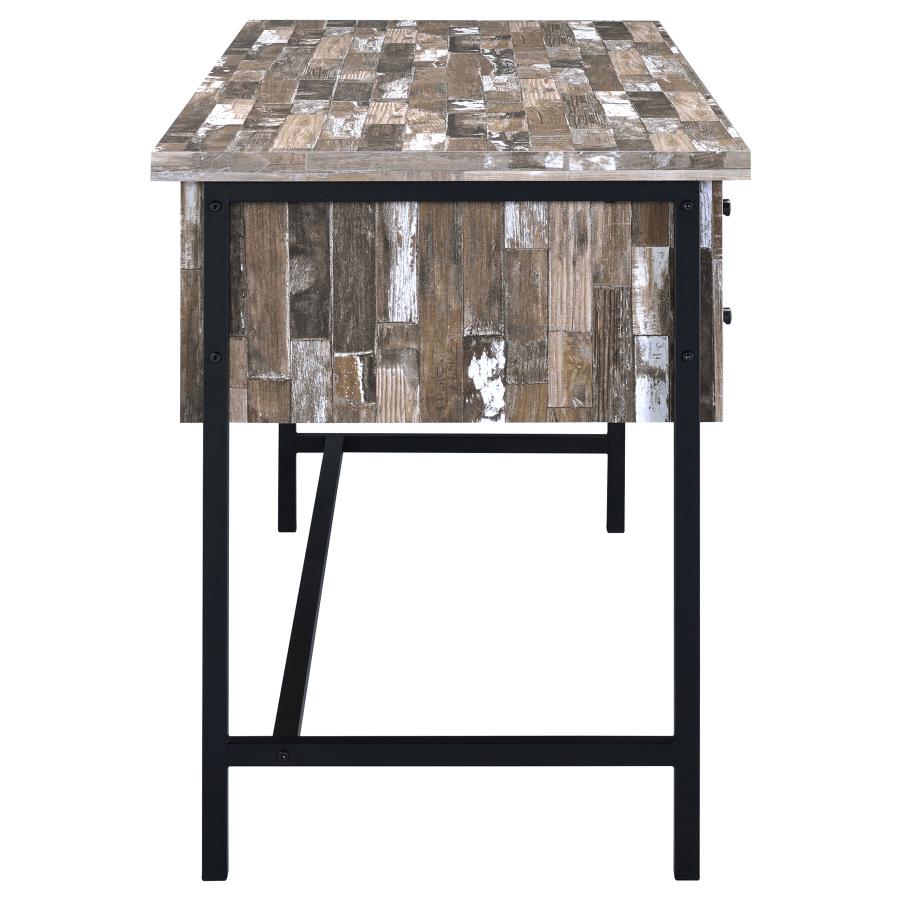 Kemper Brown Writing Desk - furniture place usa