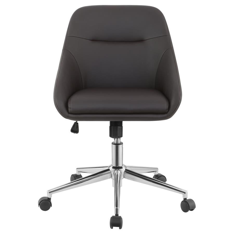 Jackman Brown Office Chair - furniture place usa