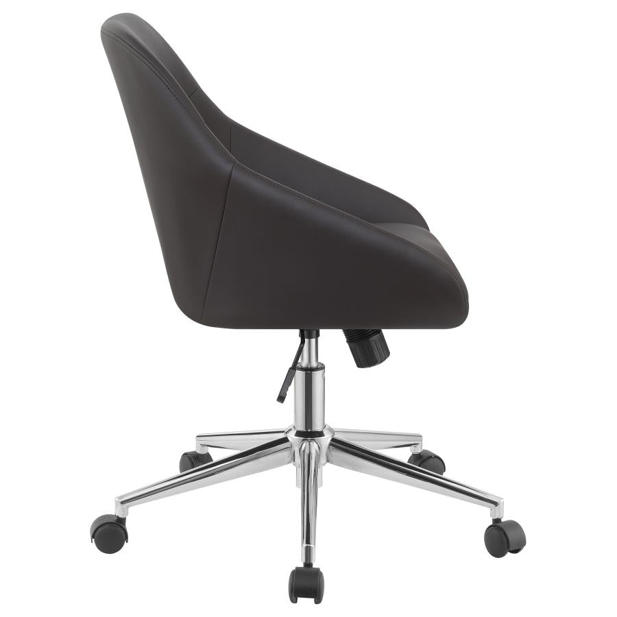 Jackman Brown Office Chair - furniture place usa