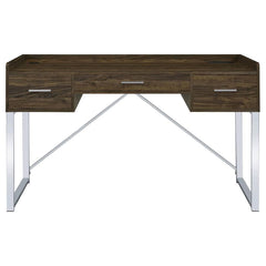 Angelica Brown Writing Desk - furniture place usa
