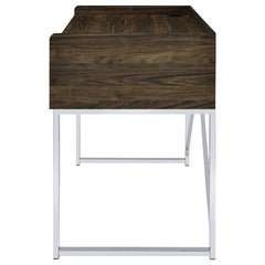 Angelica Brown Writing Desk - furniture place usa
