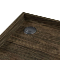 Angelica Brown Writing Desk - furniture place usa