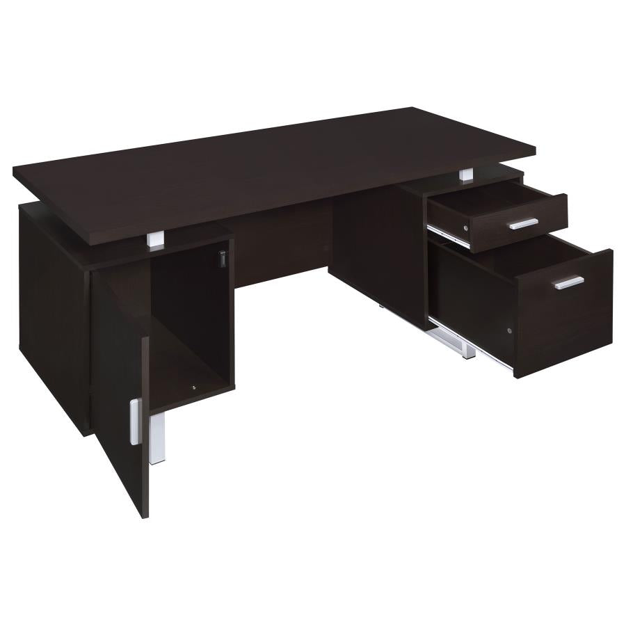 Lawtey Brown Computer Desk - furniture place usa