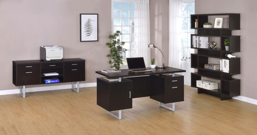 Lawtey Brown Computer Desk - furniture place usa
