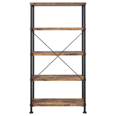 Analiese Brown Bookcase - furniture place usa