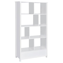 Dylan White Bookcase - furniture place usa