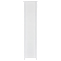 Dylan White Bookcase - furniture place usa