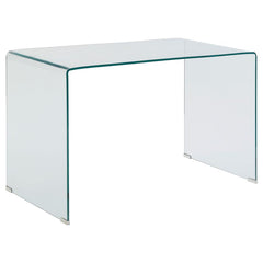 Ripley Clear Writing Desk - furniture place usa
