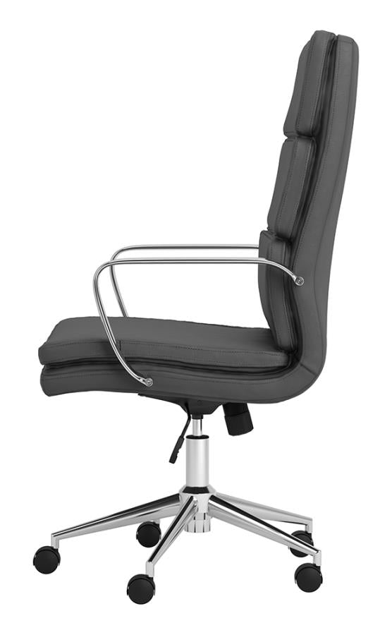 Ximena Grey Office Chair - furniture place usa