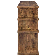 Santos Brown Console Bookcase - furniture place usa