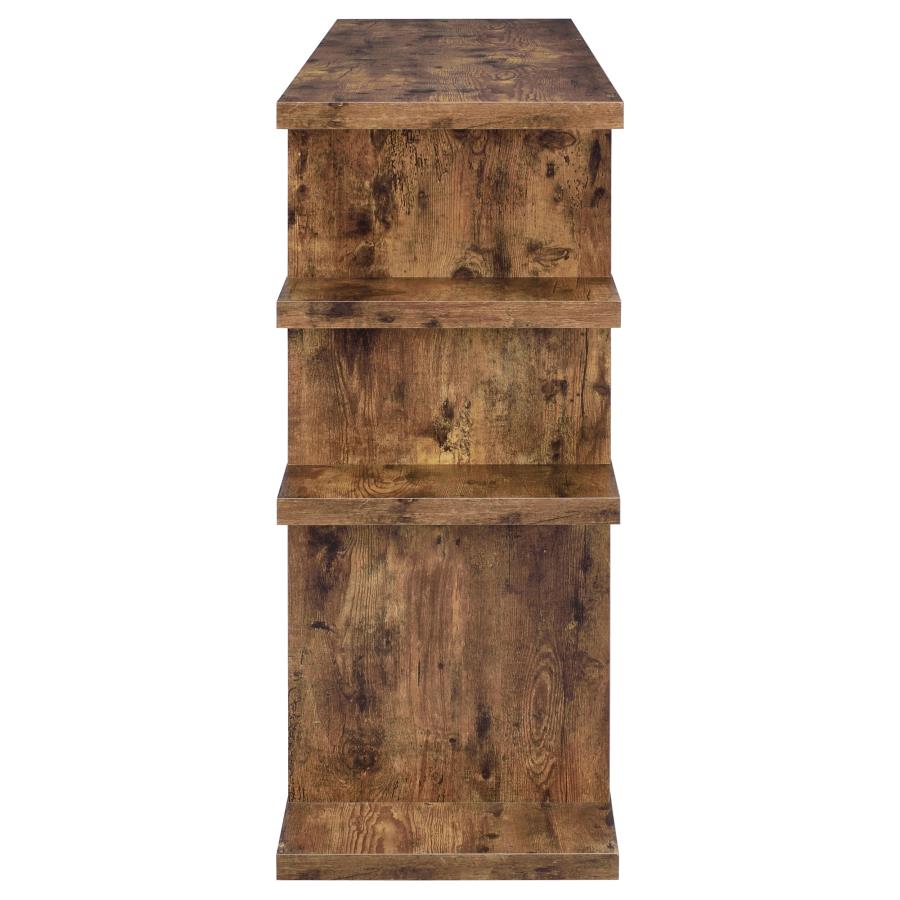 Santos Brown Console Bookcase - furniture place usa