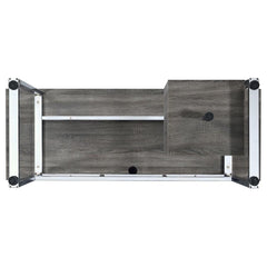 Whitman Grey Computer Desk - furniture place usa
