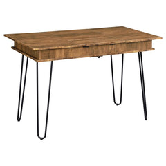 Sheeran Brown Writing Desk - furniture place usa
