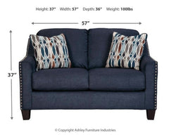 Creeal Heights Sofa and Loveseat - furniture place usa