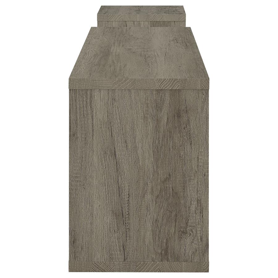Velma Grey Bookcase / Tv Stand - furniture place usa