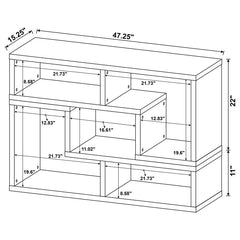 Velma Grey Bookcase / Tv Stand - furniture place usa