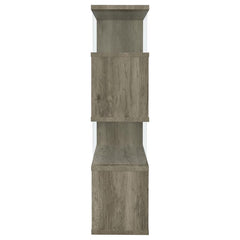 Emelle Grey Bookcase - furniture place usa
