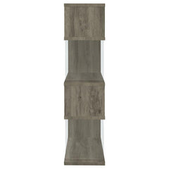Emelle Grey Bookcase - furniture place usa