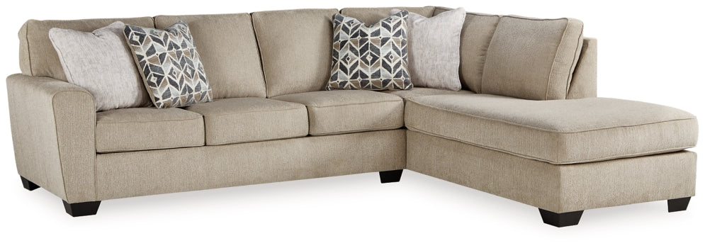 Decelle 2-Piece Sectional with Ottoman - PKG011013 - furniture place usa