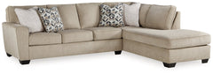 Decelle 2-Piece Sectional with Ottoman - PKG011013 - furniture place usa