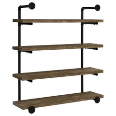 Elmcrest Brown 40"w Wall Shelf - furniture place usa