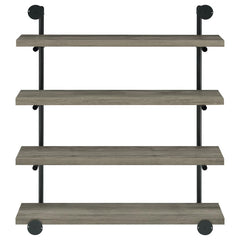 Elmcrest Grey 40"w Wall Shelf - furniture place usa