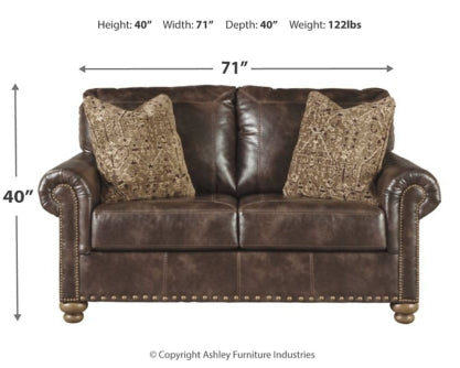 Nicorvo Loveseat - furniture place usa