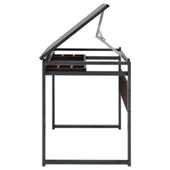 Pantano Grey Drafting Desk - furniture place usa