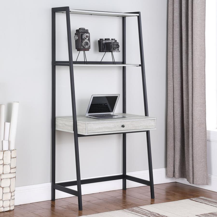 Pinckard Grey Writing Desk - furniture place usa