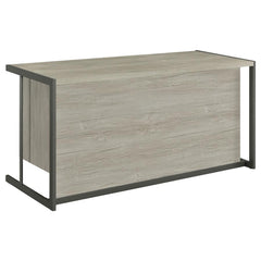 Loomis Grey Computer Desk - furniture place usa