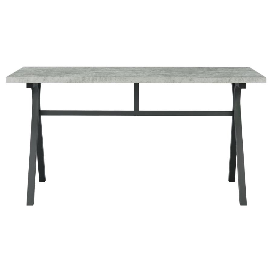 Tatum Grey Writing Desk - furniture place usa