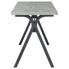 Tatum Grey Writing Desk - furniture place usa