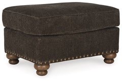 Stracelen Chair and Ottoman - furniture place usa