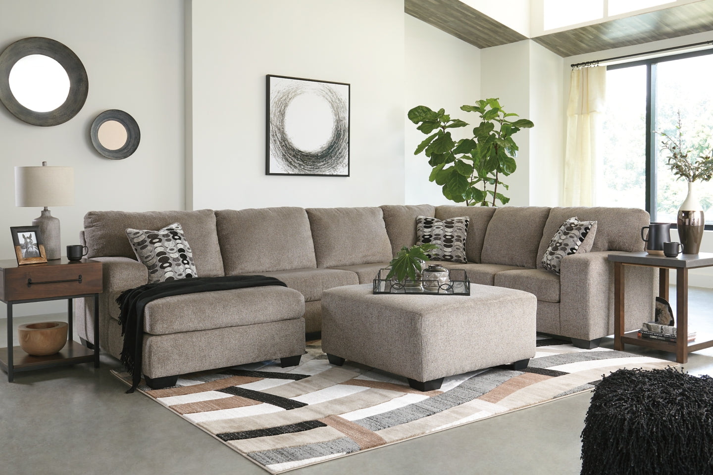 Ballinasloe 3-Piece Sectional with Chaise - 80703S1 - furniture place usa