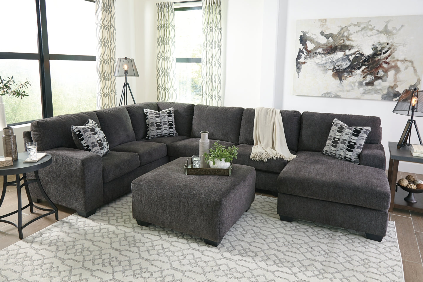 Ballinasloe Oversized Ottoman - furniture place usa