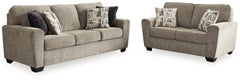 McCluer Sofa and Loveseat - furniture place usa
