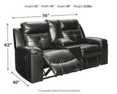Kempten Sofa, Loveseat and Recliner - furniture place usa
