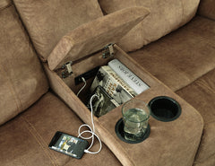 Huddle-Up Reclining Sofa and Loveseat - furniture place usa