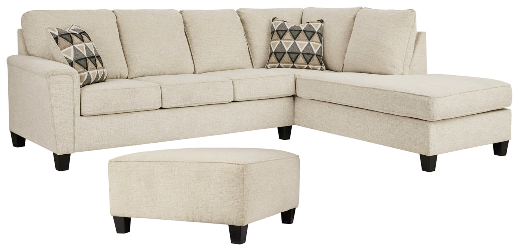 Abinger 2-Piece Sectional with Ottoman - PKG008215 - furniture place usa