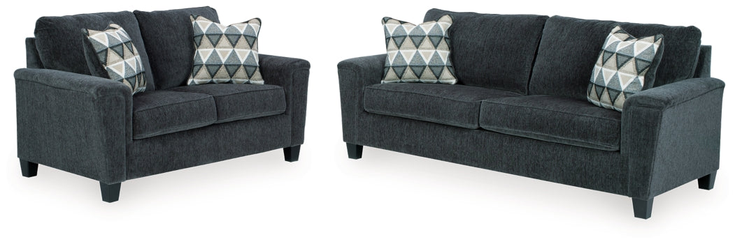 Abinger Sofa and Loveseat - furniture place usa