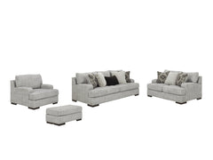 Mercado Sofa, Loveseat, Chair and Ottoman - furniture place usa