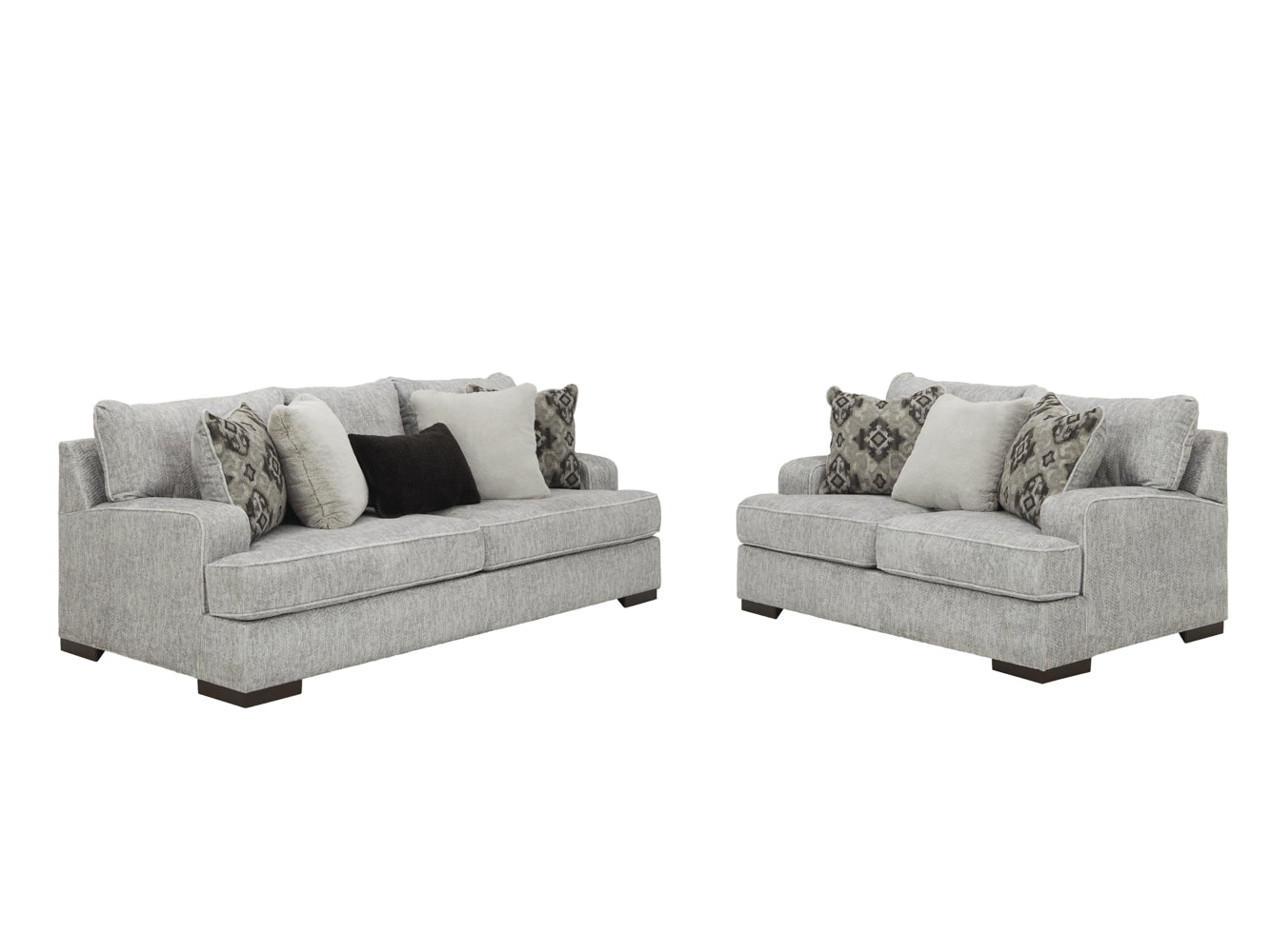 Mercado Sofa and Loveseat - furniture place usa